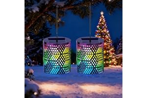 NOWUPUP Lumière Extérieur pour Noël - Décoration Étoilée pour Jardin et Terrasse Festive