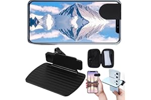 LBING Telefonkamera Spiegelreflexionsclip Handy-Kameraspiegel Reflektierend Einstellbarer Clip Spiegel für Handy Kamera für Alle Szenen und Mobiltelefone für High Definition Fotos
