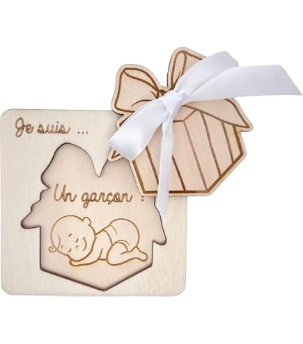 Lot De 10 Cartes à Gratter Révélation Garçon/fille - Annonce Sexe Bébé Originale, Jeu Morpion - Format Carte, Enveloppe Incluse