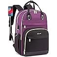 LOVEVOOK Laptop Backpack 15.6 inch, Large Rucksack Bag for Women with USB Port, Waterproof Stylish Computer Bags Ladies Back pack Womans for School Work Travel Student Teacher