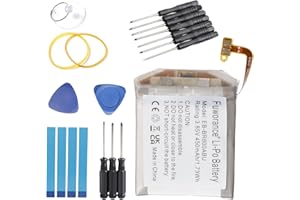 Fuworance 472mAh 3.85V EB-BR800ABU Replacement Battery Compatible with Samsung Galaxy Watch Gear S4 46mm SM-R800, SM-R805, GH43-04855A GPS Smartwatch Fitness Tracker