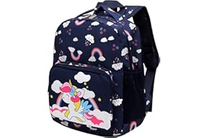 POWOFUN Kids Toddler Preschool Travel Backpack Cute Cartoon Schoolbag Backpack Bookbag