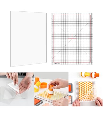 Plateforme Rotative Pour Estampage – 24,1 Cm – Outil De Tampon Circulaire Avec Tapis Antidérapant – Idéal Scrapbooking, Cartes