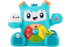 Fisher-Price- Rockit Baby Ritmo, Giocattolo Elettronico Educativo per Bambini dai 6 Mesi, con Musica e Suoni (Versione Italiana), FXD04