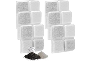 Husalsea Essiccante per Dispenser Crocchette Cane e Distributore Automatico Cibo Gatti, 6 Bustine per Mantenere il Cibo dei Gatti e Cani Fresco e Asciutto