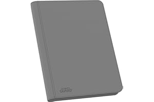 Ultimate Guard UGD010213 Zipfolio album na karty XenoSkin 360-18 kieszeni, szary
