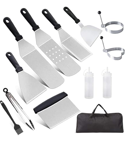 BBQ-Toro Plancha de acero inoxidable 49,5 x 32 cm BBQ Plancha adecuada