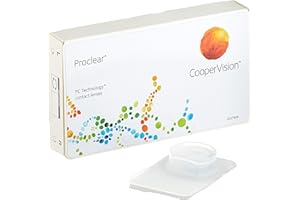 Proclear - Lentes de Contacto Esféricas - Pack de 3 - Reemplazo Mensuales