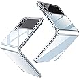 Natbok Cover per Samsung Galaxy Z Flip 4 5G Custodia Protettiva Pieghevole, PC Rigido, a Prova di Caduta, Antiurto, Connettor