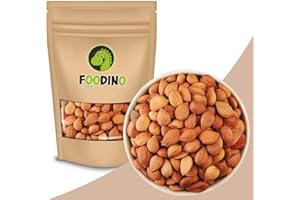 ‎FOODINO Aprikosenkerne bitter ganz Aprikosen Kerne naturbelassen Aprikosenkern ungesalzen ungeschwefelt unbehandelt ungeröstet 100% Natural 500g - 5kg wiederverschließbar Premium Qualität FOODINO (2,5kg)