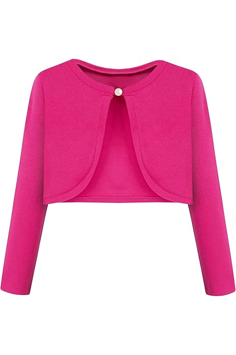 Giacca Argento Bolero Paillettes Bambina Oro/Argento Maniche