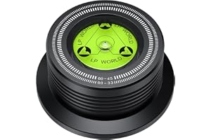 Neoteck Skivspelare stabilisator viktstabilisator skivspelare LP stabilisator 60 Hz 266 g skivvikt för skivspelare LP Record Player