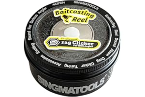 SINGMATOOLS Drag Clicker Kit für Shimano Curado DC, Tranx, 21 Scorp.DC 19 Scorp.MGL Angelrolle - Ersatzteile Baitcasting Combo Angelausrüstung
