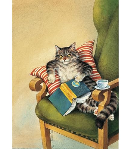 Wrendale Weihnachtskarte Mit Umschlag – Katzen-Motiv 'Frohe Weihnachten', 15x15 Cm Quadratisch