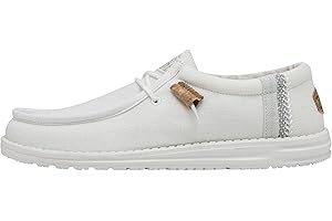 HEY DUDE HEYDUDE Wally Break Stitch - Chaussures pour Hommes - Baskets avec Semelles Confortables - Style Mocassin