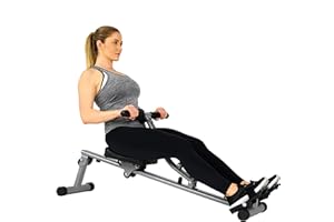 Sunny Health and Fitness SF-RW1205 12 Regulowany oporowy wioślarz z cyfrowym monitorem