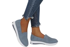 MJGKHIY Scarpe Donna Sneakers Estive Slip on Sneakers Casual Fitness Mesh Scarpe Senza Lacci Running Scarpe Bianche Vintage Scarpe Running Scarpe Running Donna Ammortizzate