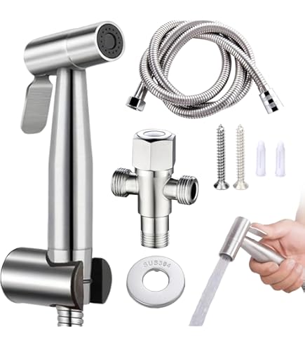 Video's over Wat is Hoge Druk Badkamer Bidet Toilet Sprayer Kraan