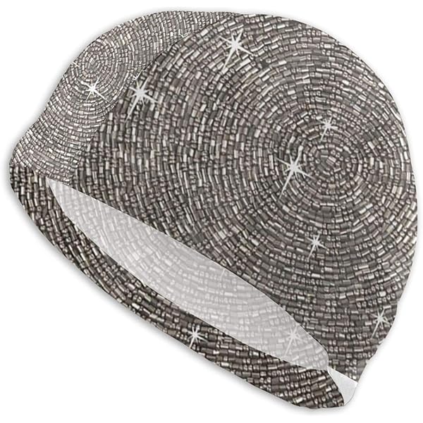 Cuffia Da Bagno Fashy Con Brillantini - Modello Stellato, Taglia Unica - Foto 9