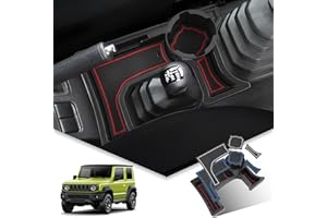 ‎BIBIBO BIBIBO Mittelkonsole Aufbewahrungsbox Kompatibel mit Suzuki jimny 2018-2025 (für Schaltgetriebe), Organizer mit 3 Farben Rutschfestermatte, Mittelkonsole Organizer, Suzuki Jimny Zubehör