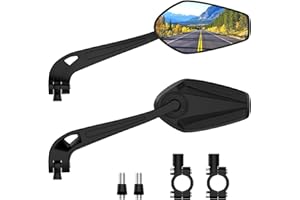 RAOOT 2 Pezzi Specchietto Bici, Specchietti Retrovisore per Elettriche, Universale Specchietti per Bicicletta, Monopattino Elettrico, Accessori Bici
