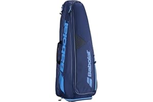 Babolat, Borsa da tennis modello Kids, taglia unica, colore blu/bianco/rosa, borsa multiuso con due scomparti, tasca dedicata agli accessori, ideale per bambini