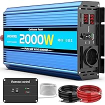 Oubotek Inversor De Onda Sinusoidal Pura De 3000 W, Cc 12 V | Cuotas