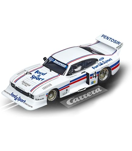 Carrera Digital 132 BMW 320 Turbo platte bouw Team Schnitzer, No.55 DRM 1980 auto voor racebaan | racebanen en gelicentieerde Slotcars | tot 4 spelers | voor kinderen vanaf 10 jaar en volwassenen
