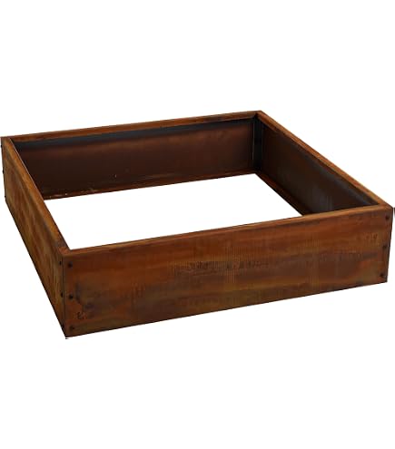 Willood Hochbeet Aus Cortenstahl – 960x50x36 Cm, Wetterfest, Viel Platz Für Gemüse & Blumen Auf Balkon & Garten