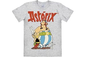 Logoshirt®️ Astérix el Galo I Astérix y Obélix I Camiseta Print I Mujer y Hombre I Manga Corta I Diseño Original con Licencia