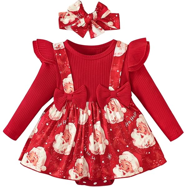 Xiaojiu Déguisement Halloween Bebe Fille,Costume De Noel Tenue Bebe 6