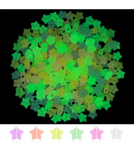 LOT DE 1000 Perles Lumineuses En Acrylique Avec Lettres De L'alphabet De 7 Mm EUR 24,91 - FR