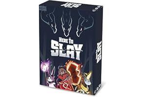 Asmodee - Here To Slay, Gioco di Carte dai Creatori di Unstable Unicorns, Gioco da Tavolo Competitivo, Party Game, 2-6 Giocatori, 10+ Anni, 30-60 min, Edizione in Italiano