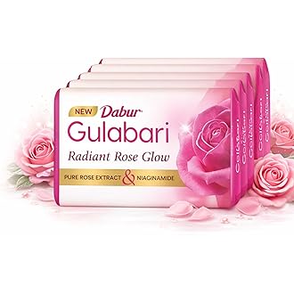 Dabur Gulabari Soap 150g (Pack Of 4)