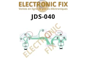 ELECTRONICFIX Nappe Conductrice JDS-040 Film Circuit interne pour Manette Compatible avec PlayStation 4 JDS-040
