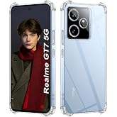 ISOI -Case Compatible with Realme GT7 5G/Realme GT 7 5G/GT 7T, with Airbag Bumper Shockproof Full Protection, Ultra-Thin Tran