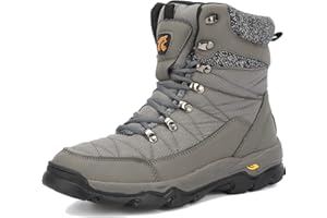 VTASQ Buty śnieżne Mężczyźni Kobiety Wodoodporne Sznurowane Buty z podszewką z futra Wygodne ciepłe zimowe antypoślizgowe buty