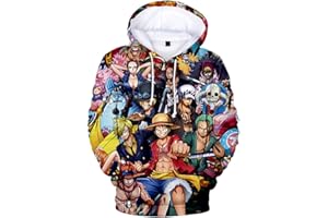 OLIPHEE 3D Sweater Homme avec Capuche Pull Occasionnel Hoodies