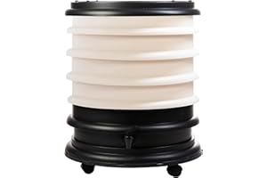 WORMbox | Vermicompostador Compostera 4 bandejas Marfil | 64 litros | Composta residuos orgánicos, lombrices producen Humus de Lombriz