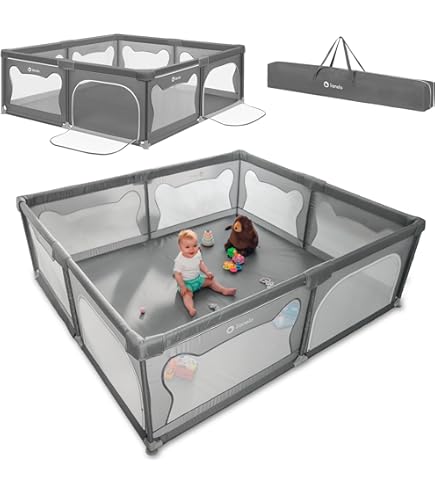 COSTWAY Babybox Baby Peuter speelplek in goede staat 205x147