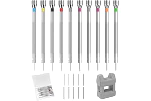 Lestiven Uhrenwerkzeug, Präzisions Uhrmacherwerkzeug, Uhrmacher Schraubendreher Set, Uhren Brillen Schmuck Reparatur Werkzeug, Brillenschraubenzieherset, Schraubenzieher mit Entmagnetisierer