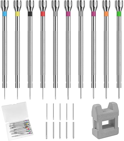 Kit Tournevis De Précision 21 Pièces - Pour Montres, Lunettes, Électronique - Avec Démagnétiseur
