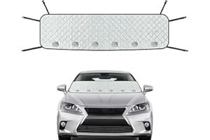 ANCSTTU Windschutzscheiben Abdeckung Für Auto, Anti Laub Frontscheibenabdeckung, Scheibenabdeckung Sonnenblende Für LKW, Auto, Laubschutz, Staub, Automobilfahrzeug, 175x48cm