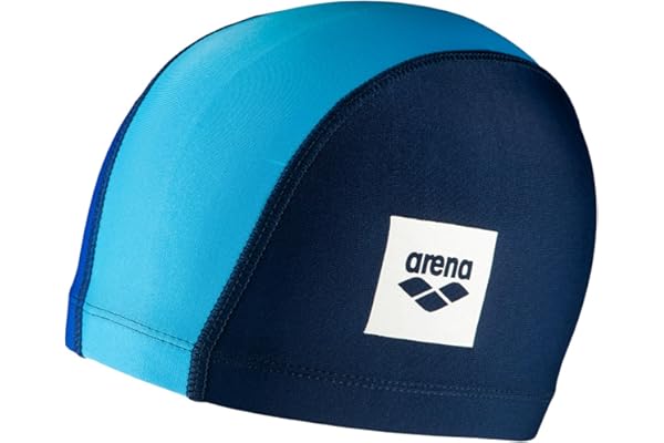 arena Unix II Junior Gorro de Natación Unisex, Gorro de Natación para Niños y Niñas, Gorro de Natación de Tejido Elástico y Secado Rápido, Gorro de Natación Suave y Resistente