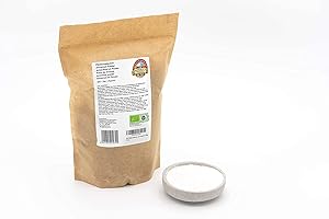 Farine d'arrow-root biologique – 1kg – 100% pure et naturelle – Amidon d'arrow-root sans gluten – crues – Vegan