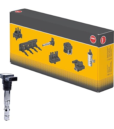 HELLA 5DA 193 175-481 Ignition Coil - 12V - 2-pin Connector - Flush-Fitting Pencil Ignition Coils - Bolted