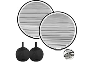 ‎AZARTON Azarton 2 Stück Dellenreflektorboard - Auto Dellen Reparatur Werkzeug für Hagelschaden Auto, Dellensegel Ausbeulwerkzeug Reparaturset, Auto Beulen Reflektor