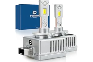 D-Lumina D1S LED Lampadine LED per auto a prova di errore 100% Canbus 90W 18000LM Sostituisci lampadine allo xeno HID OEM Plug and Play - 2 lampade