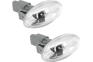 STARKIT PERFORMANCE 2 répétiteurs clignotant compatibles pour Berlingo, C3 et C3 Pluriel, C3 Picasso, Xsara, Xsara Picasso, C4 Cactus, C5, C6, Jumpy 2 et 3, SpaceTourer, C1, C2. AVANT GAUCHE ET DROIT. 6325G3, 6325G4.