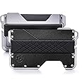 Dango D01 Dapper EDC Wallet - Made in USA - Genuine Leather, CNC Alum, RFID Blocking